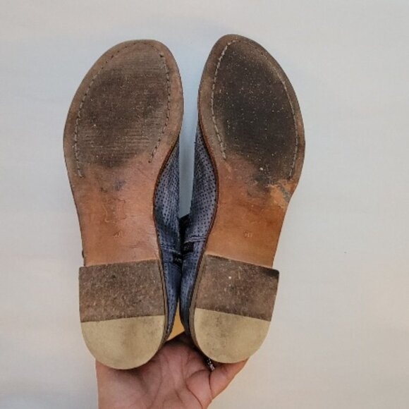 FREE PEOPLE WOMENS SUEDE BOOTIES SIZE 40 - Picture 9 of 10